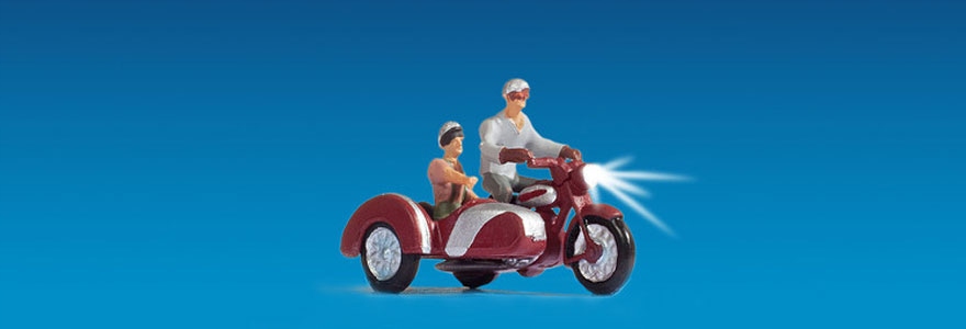 Noch 17514 Motorkáři osvětleni Led Ho