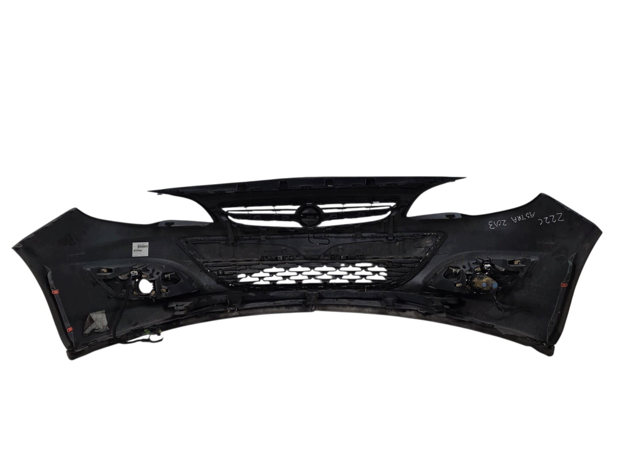 OPEL ASTRA J IV LIFT 2013 bumper front front complete original. Z22C