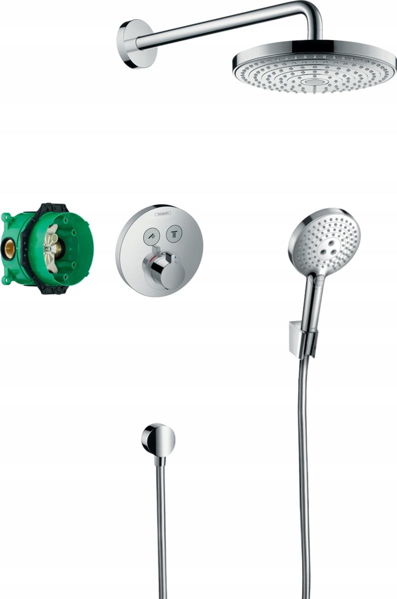 Hansgrohe Raindance Select S Zestaw prysznicowy podtynkowy ShowerSelect