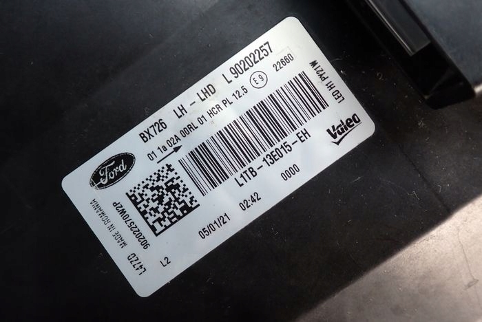 FORD PUMA MK2 II FULL LED 19- reflektor left light left L1TB-13E015-EH