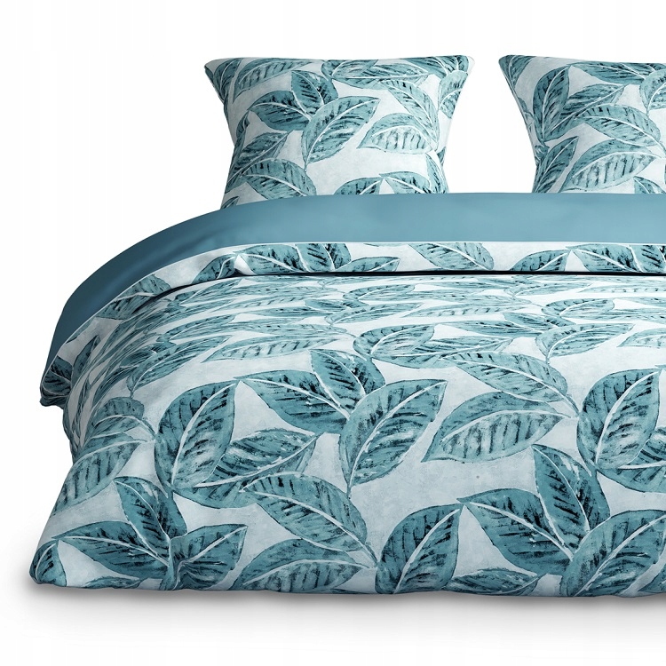 

Bawełniana pościel Kwiaty liście Wzór 200x220