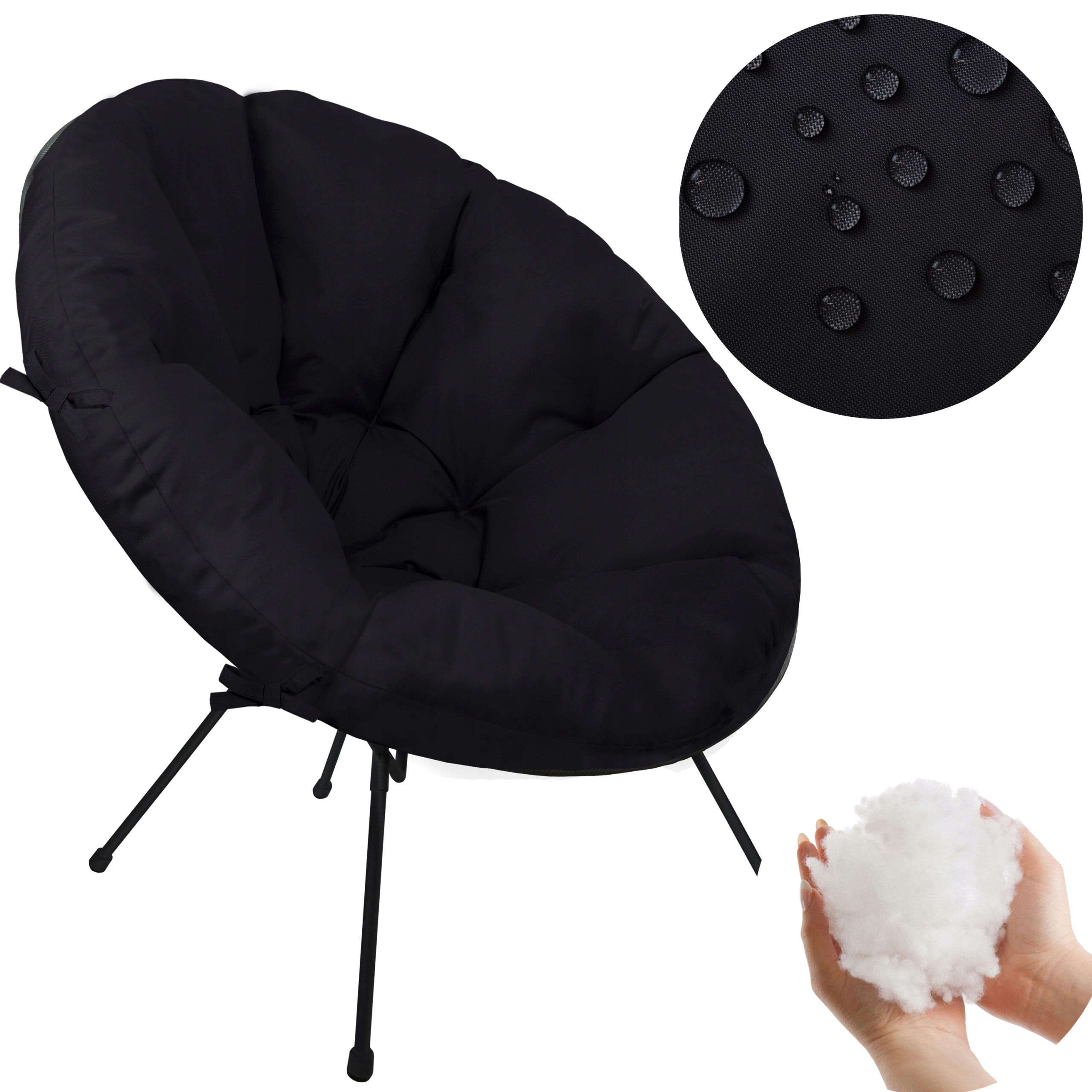 WODOODPORNA PODUSZKA NA FOTEL OGRODOWY ŻYŁKOWY KRZESŁO ACAPULCO UBBERUP Producent DOMAREX