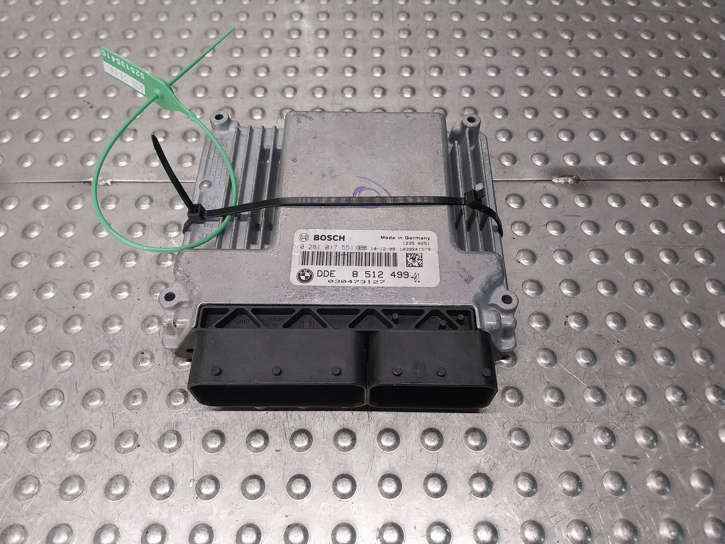 control unit computer of the engine 8512499 0281017551 BMW X1 E84 E87 N47D20C