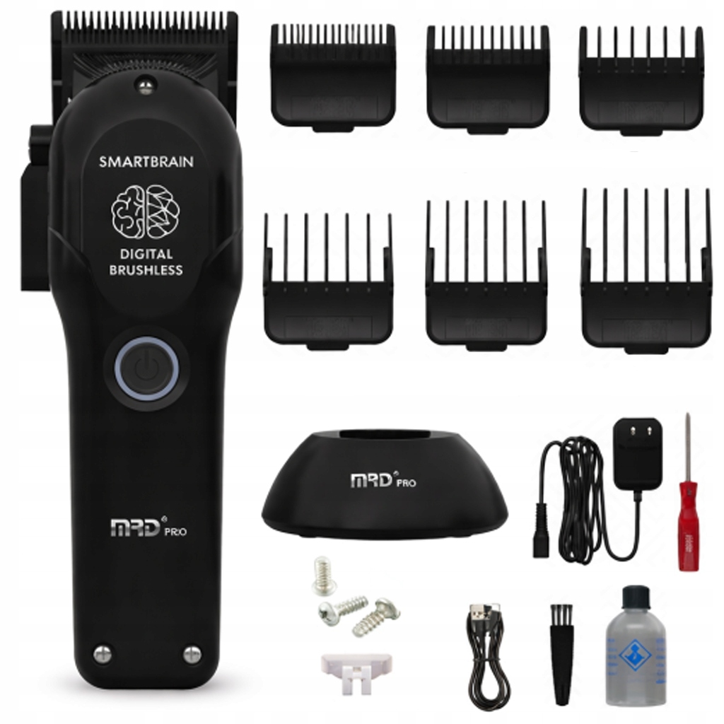 Mrd Pro HC-3969ST-Czarna Maszynka do strzyżenia włosów profesjonalna