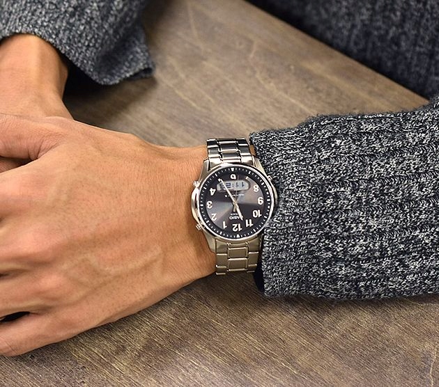 ZEGAREK CASIO LCW-M100TSE-1A2 TYTAN SZAFIR SOLAR Marka Casio