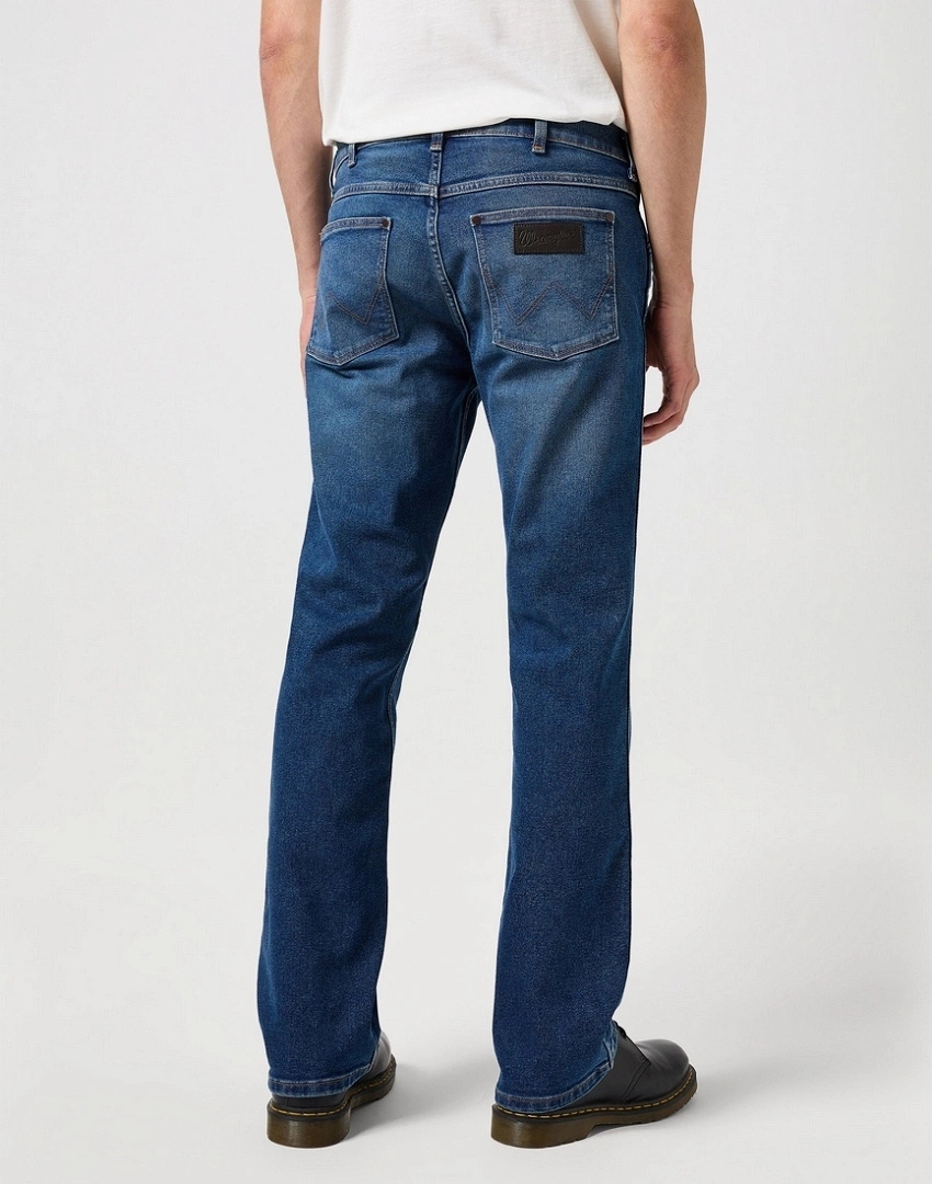 Pánské bootcutové džíny Wrangler Horizon Old Habits 112351203 33/34