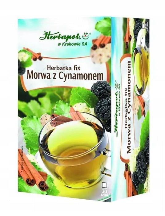 

Herbapol Herbatka Fix Morwa Z Cynamonem Metabolizm