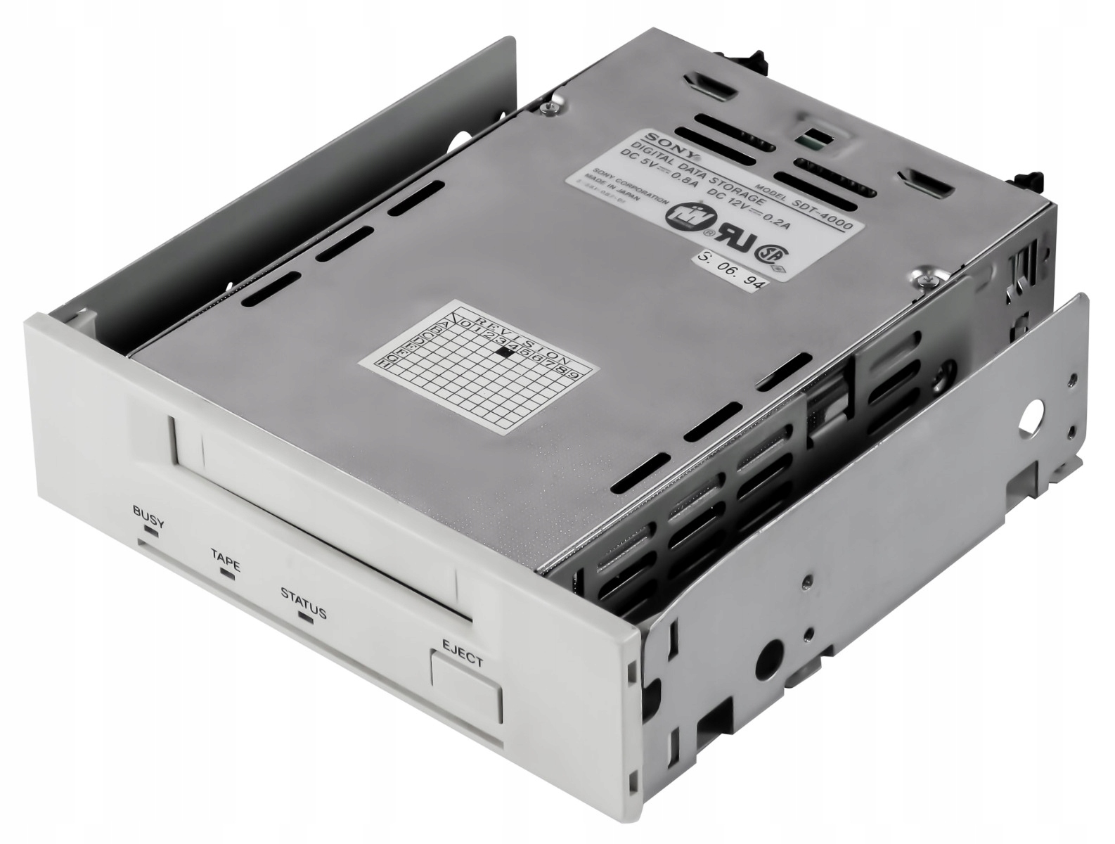 SONY SDT-4000 DDS1 2/4GB SCSI 5.25''