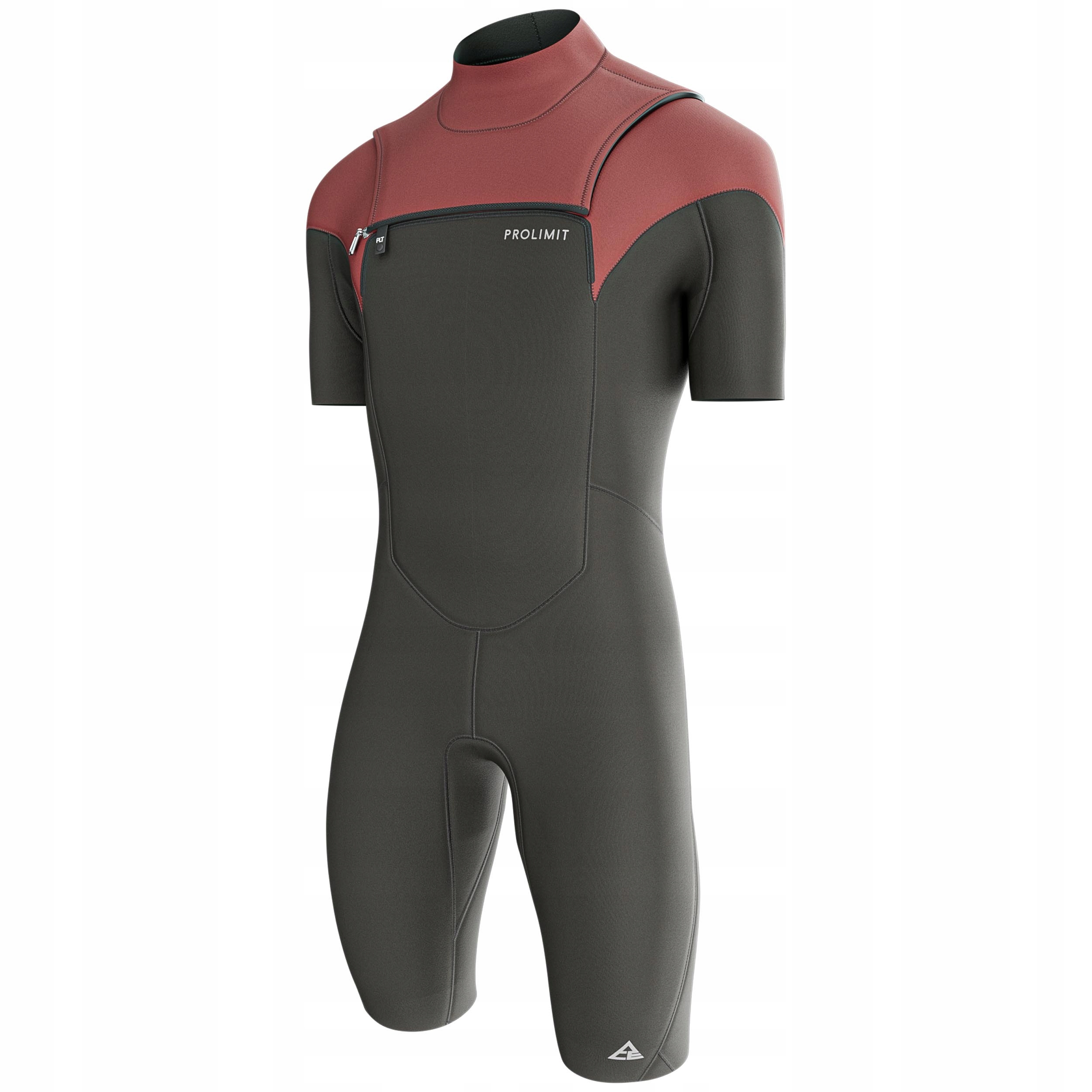 Pěna Prolimit Ace 2/2 Shorty Fz Black/Burgundy 54/XL