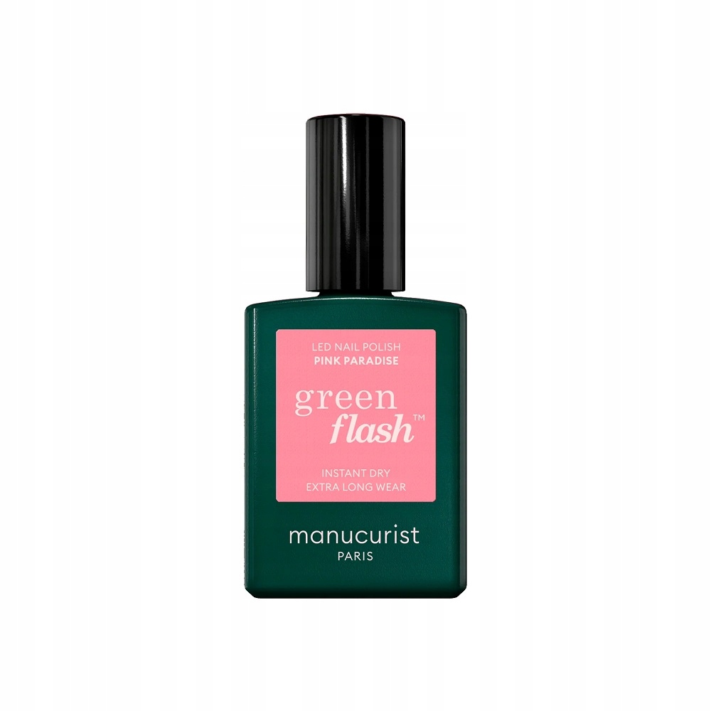 Manucurist Green Flash Led Gel Nail Lak Na Nehty Pink Paradise 15 ml