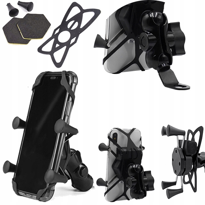 

Uchwyt Na Telefon Usb 2.1A Motocyklowy Po Lusterko