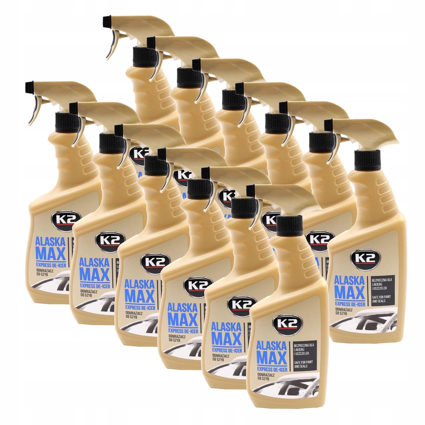 Odmrażacz do Szyb K2 Alaska Max Atomizer 12 x 700ml