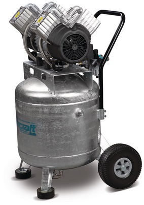 KOMPRESOR BEZOLEJOWY SPRĘŻARKA TŁOKOWA PIONOWA