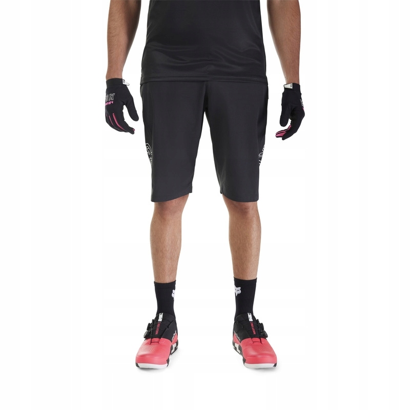 Černé cyklistické Kraťasy Fox Ranger Digi Image (32)