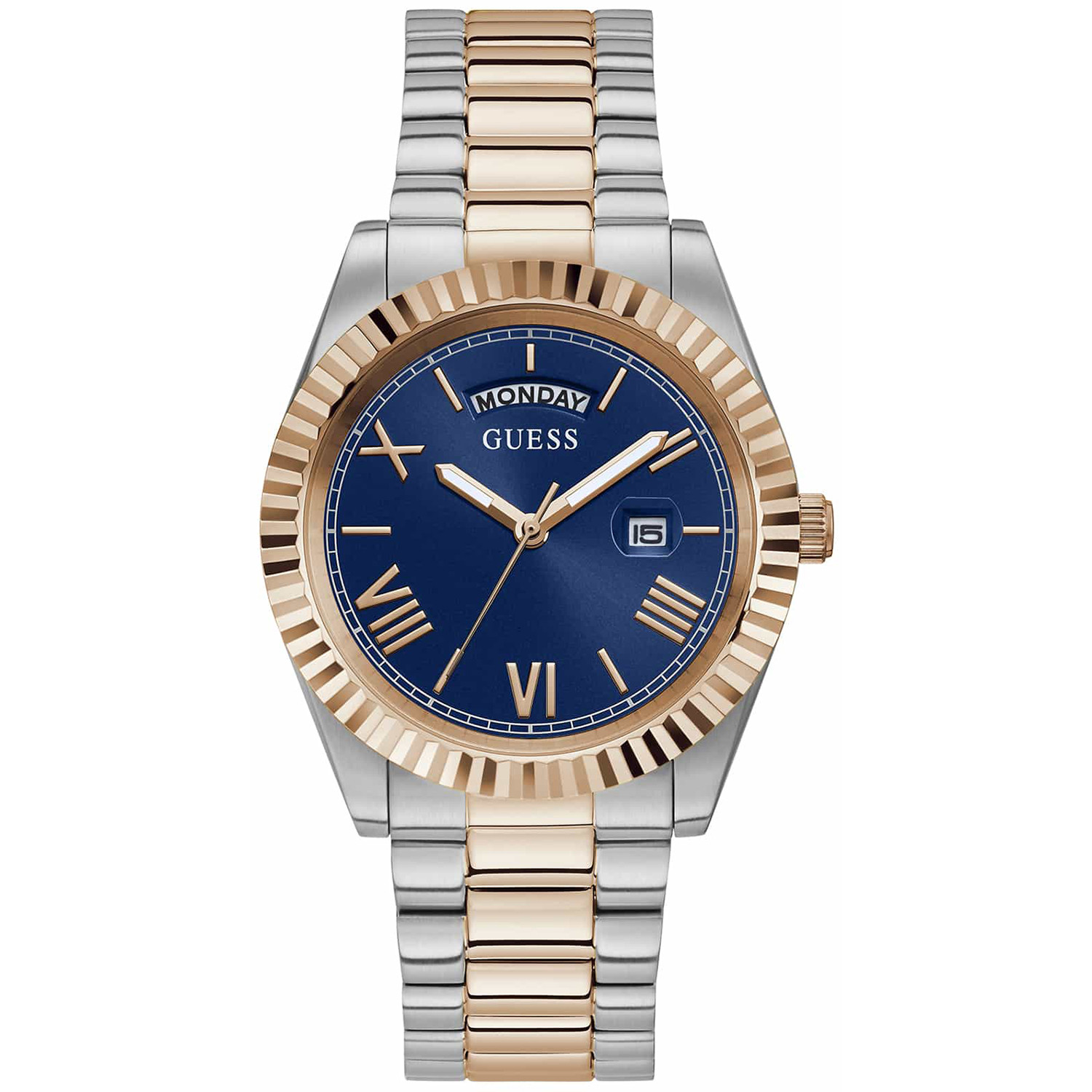 Pánské Hodinky Guess GW0265G12 stříbrný náramek