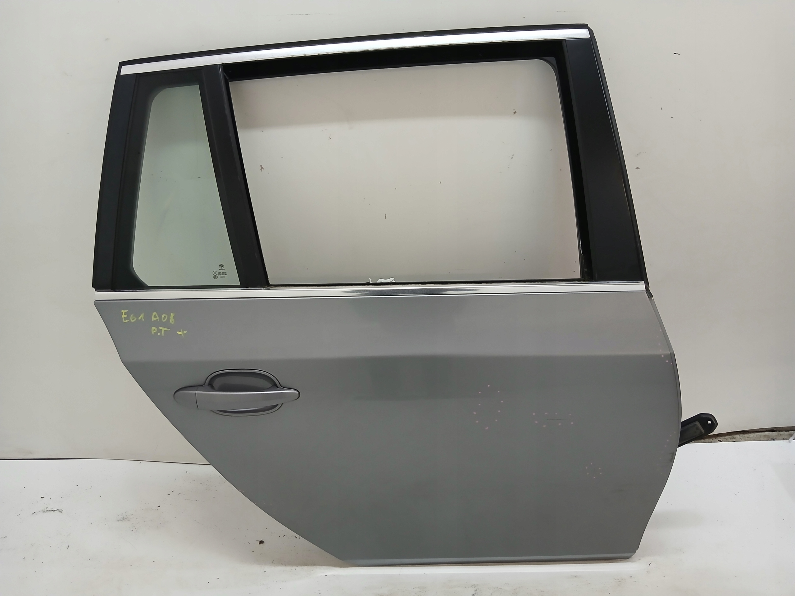 door right rear. rear part BMW E61 A08/7 SILBERGRAU