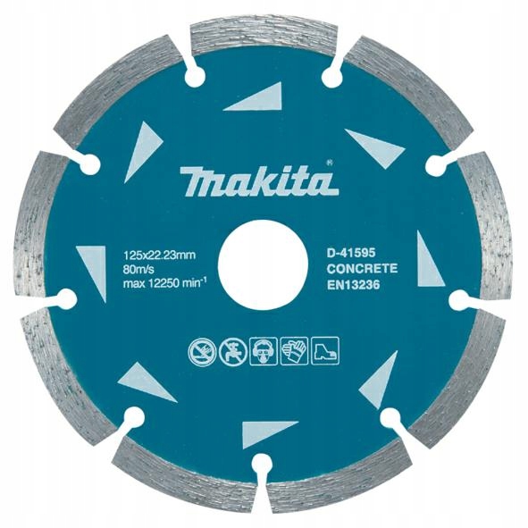 Makita Diamantový Kotouč 125 Segmentový 10 Ks. D-41595-10