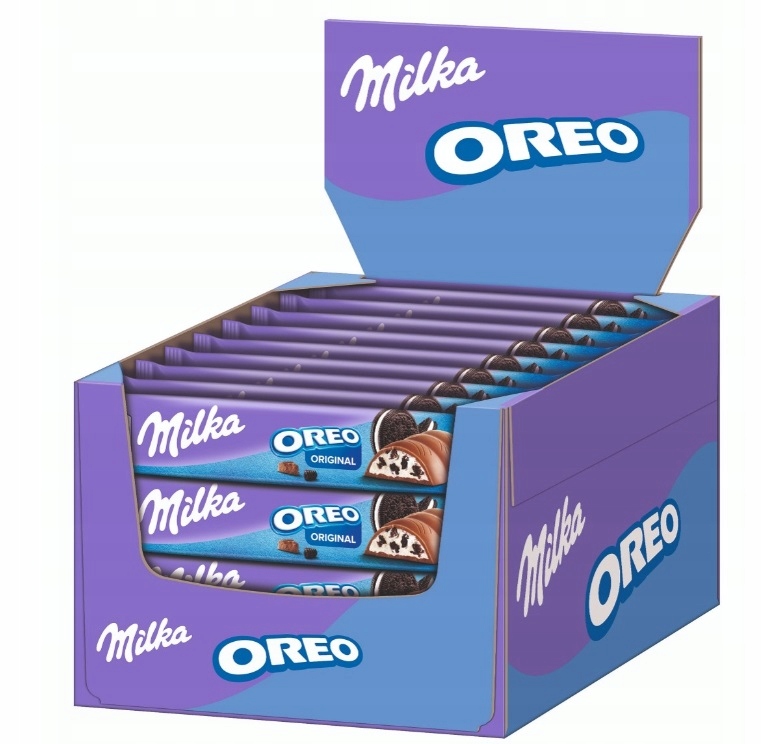 36 x Baton Milka Oreo 37 g
