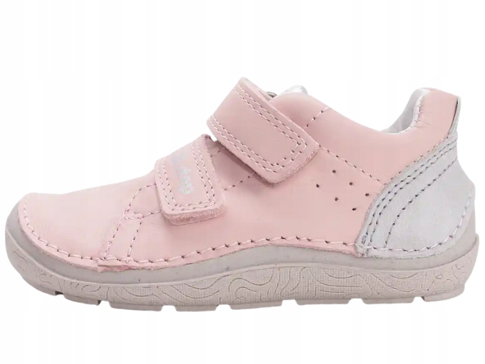 Buty Barefoot D.D.Step Baby Pink S116-61960C Skórzane dla dziewczynki R.26