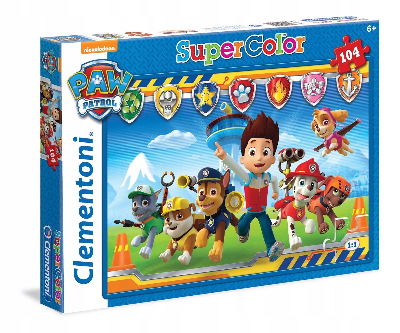 

Clementoni, Puzzle SuperColor 104: Psi Patrol (279