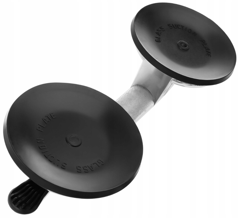 PRZYSSAWKA UCHWYT DO SZYB SZKŁA GLAZURY PŁYTEK GRESU 2x120mm Aluminium PRO