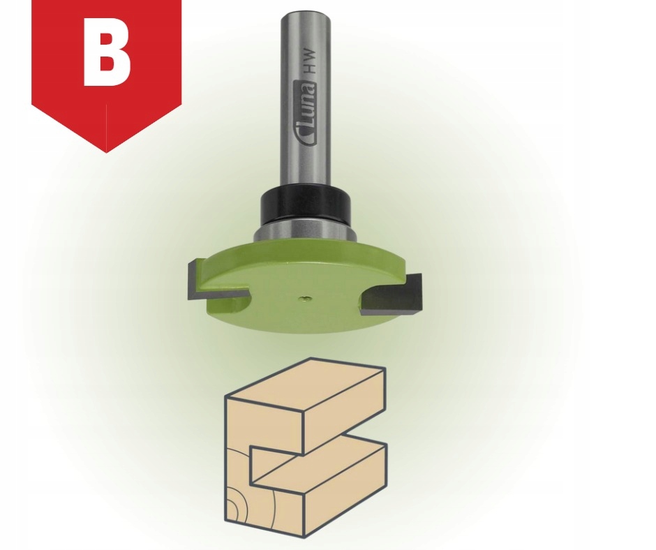 Frez do rowków wpustowych dł.88mm 13x5 mm Luna