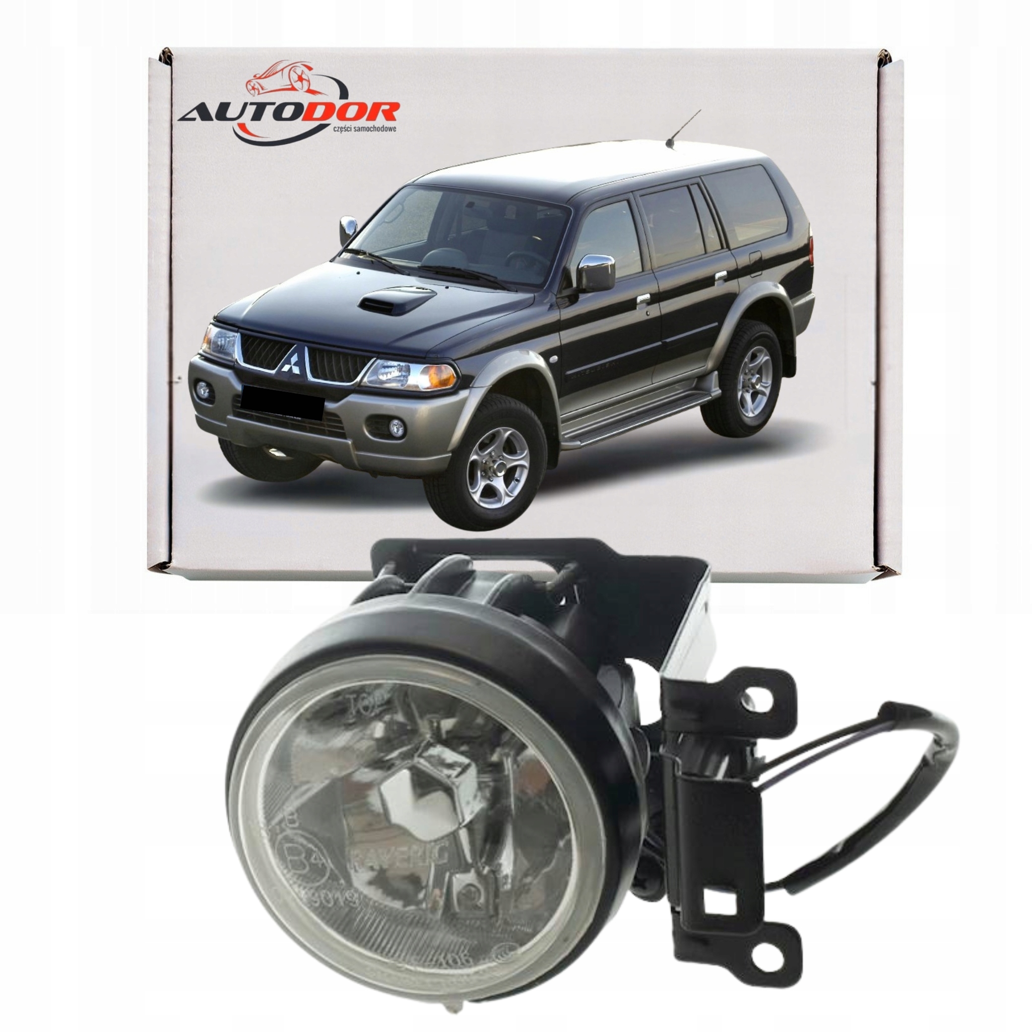 Mitsubishi Pajero Sport 2001-07 Halogenová Mlhová Lampa Pravá MR496369