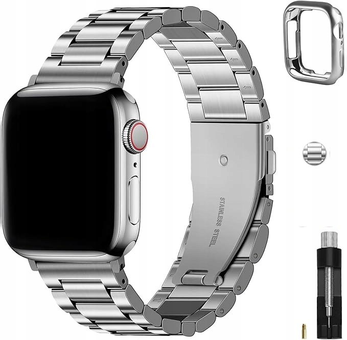 Fullmosa řemínek pro Apple Watch 49 mm (ultra) Stanley Steel SWB-1295