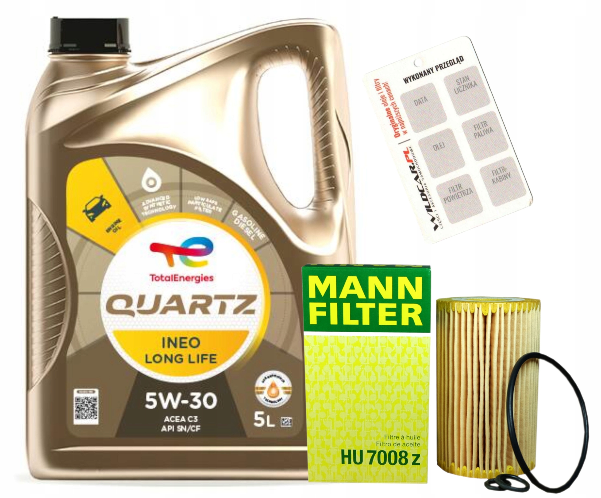 Filter olej 5W30 LL Audi Seat Škoda Vw 1.6 2.0 Tdi