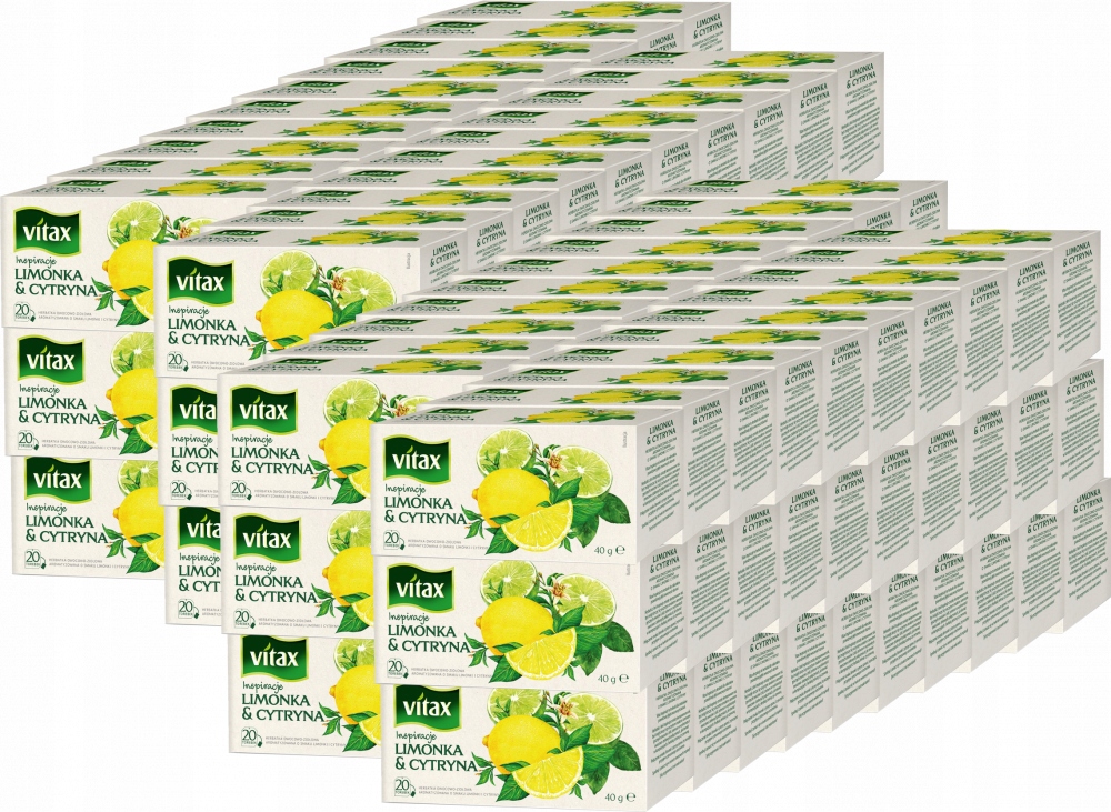 Herbata owocowa ekspresowa Vitax 40 g x120