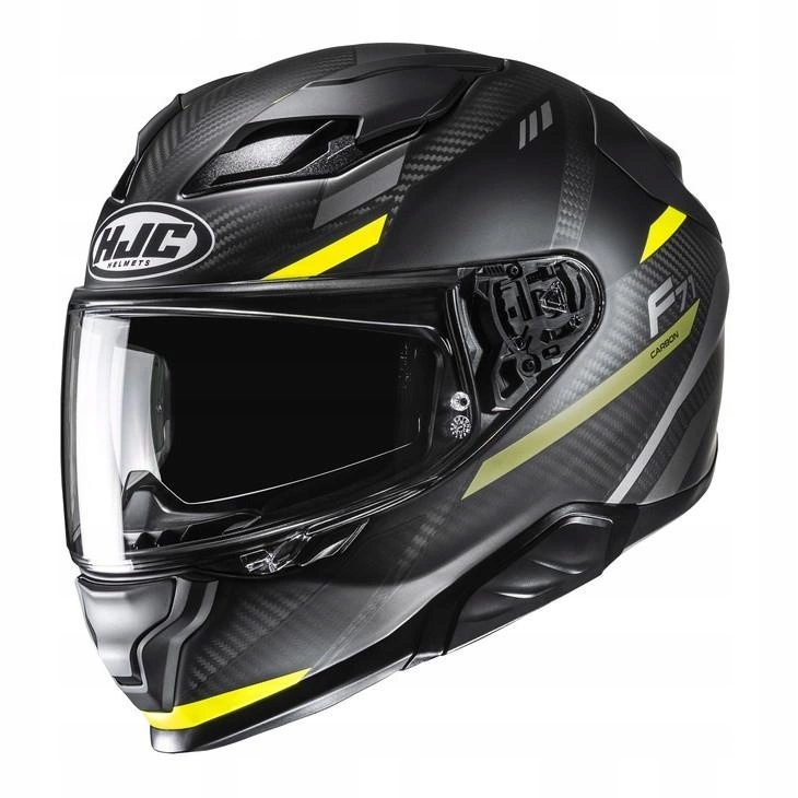 Motocyklová prilba Hjc F71 Carbon Esira Black/yellow čierna žltá Darčeky