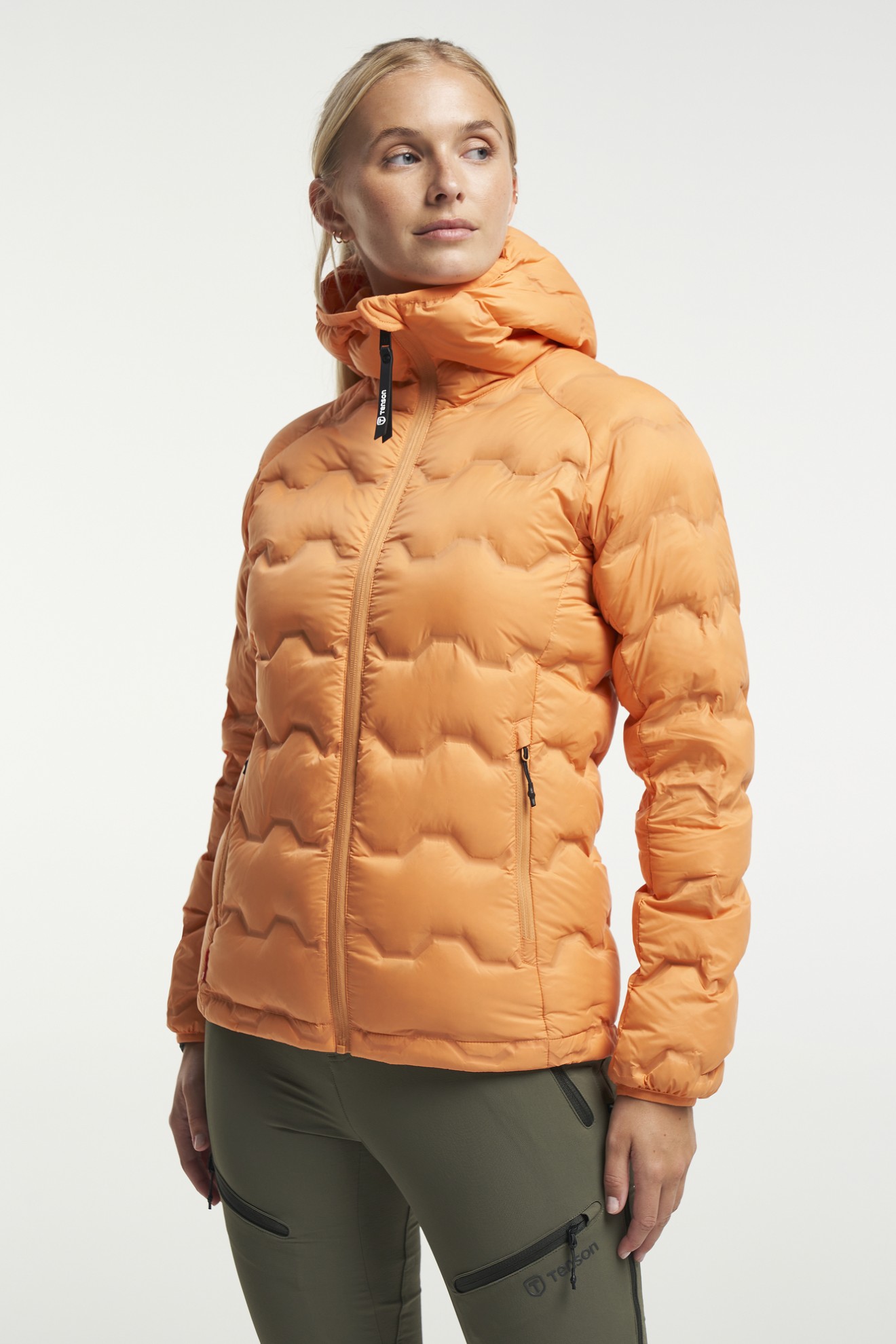 Kurtka puchowa damska Tenson TXlite Shibui Down Jacket pomarańczowa roz. S