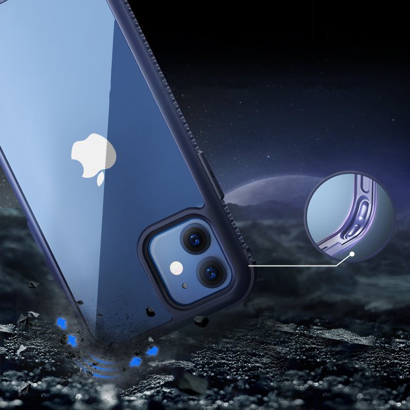 Etui z Niebieską Ramką + Szkło do iPhone 12 Mini Kod producenta Etui ESR Blue + Szkło iPhone 12 Mini