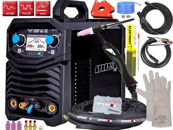 

Spawarka Do Aluminium Ac DC Tig Mma Easy Tig 200A