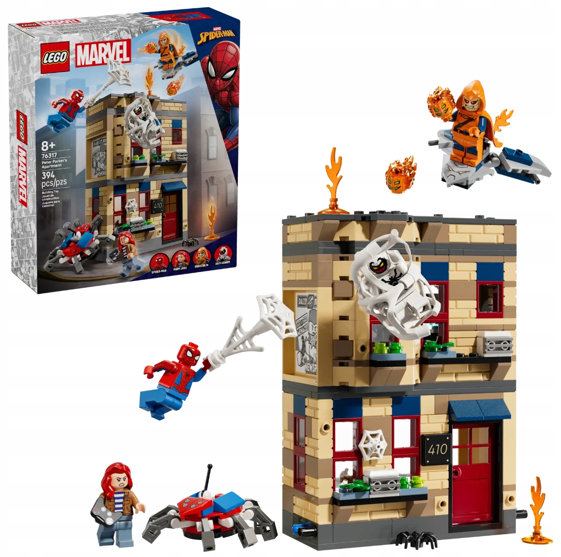 Lego 76317 Marvel Byt Petera Parkera