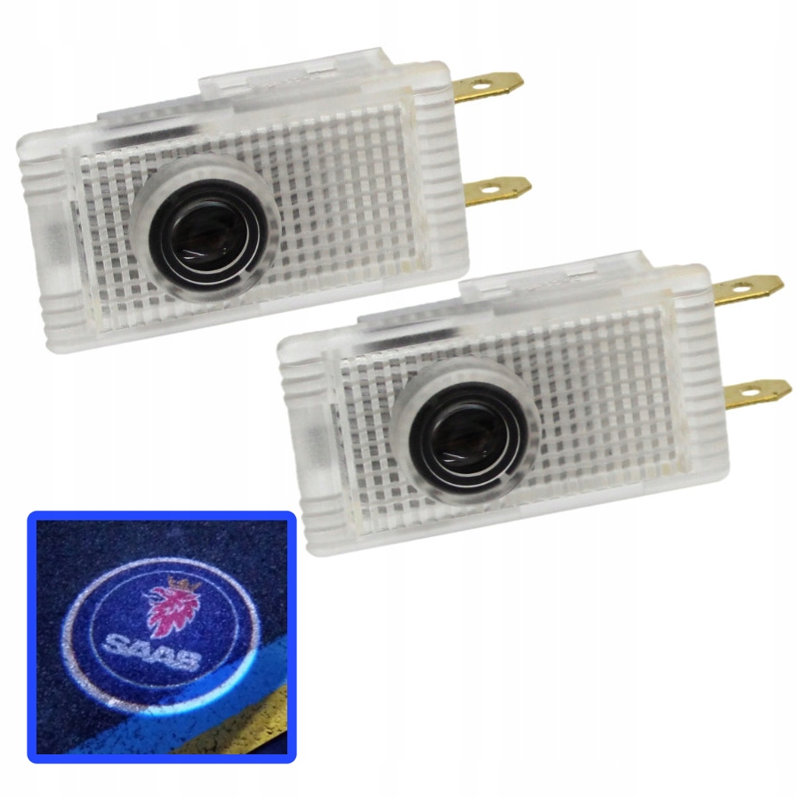 SAAB 9-3 9-5 95 PROJEKTOR LED LOGO DRZWI ŚWIATŁO