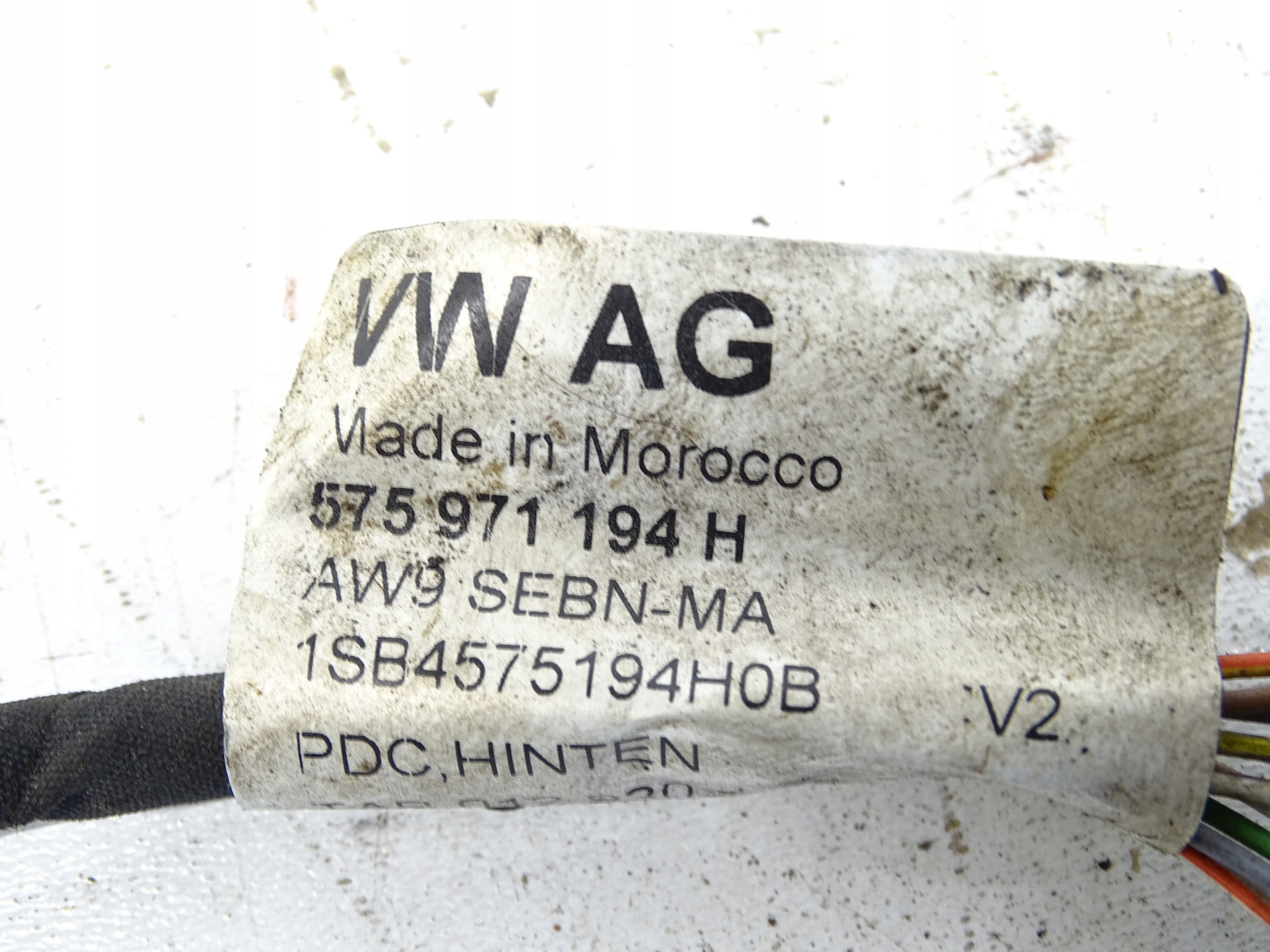 bundle wiring PDC rear SEAT ATECA 575971194H