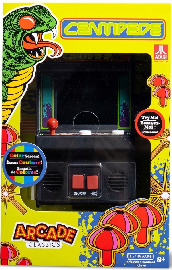 Centipede Elektroniczna gra zręcznościowa Arcade Mini 09541