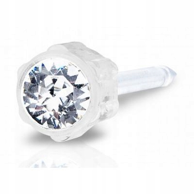 

Blomdahl Kolczyk Przekłuciowy Crystal 4mm