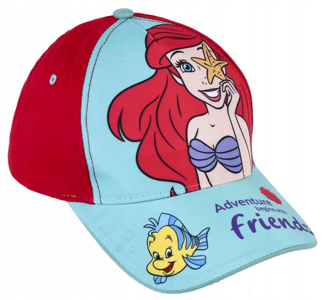 

Czapka Ariel Czapeczka Bejsbolówka dzieci Arielka