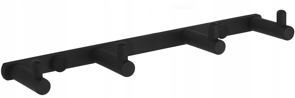 

Mexen Wieszak Listwa 4 Haczyki Na Ręczniki Czarny