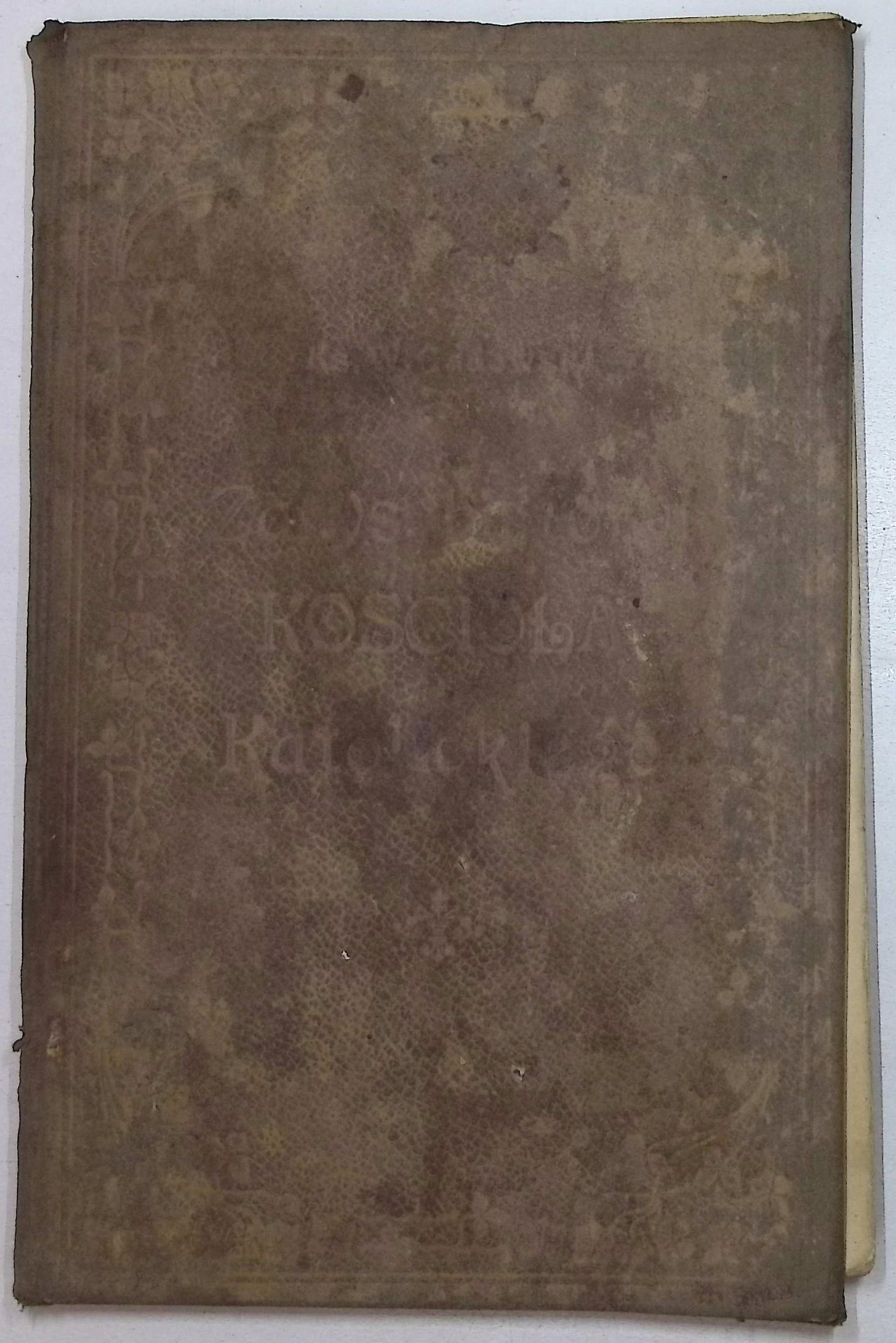 Zarys historyi kościoła katolickiego (1904 r.) - Ks. Walenty Gadowski