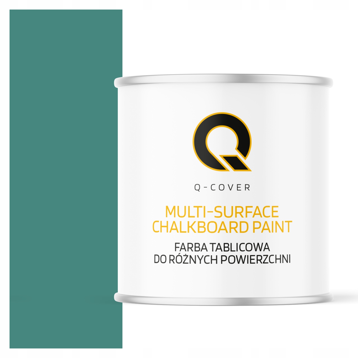 Tabuľová Farba Na Písacie Steny Kriedou, Tyrkysová, Mätová, RAL6033 2,5L Mat