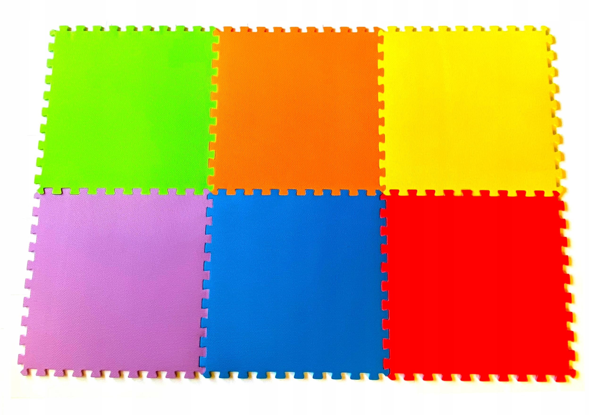 

Mata Puzzle 168x112 cm Duże Piankowe Gruba 6szt