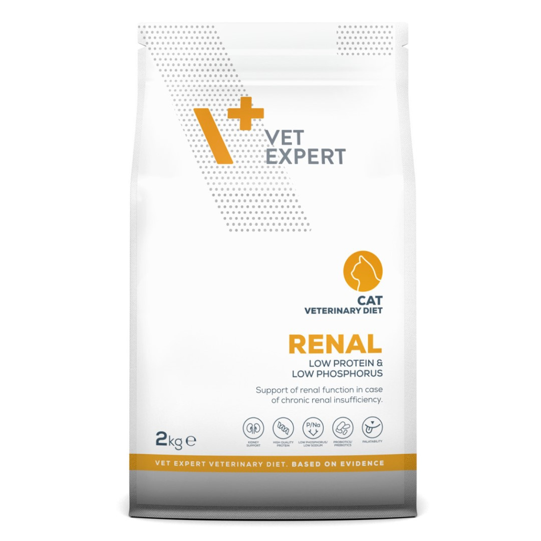 VetExpert Veterinary Diet Renal Cat 2kg Sucha Weterynaryjna Karma Dla Kota