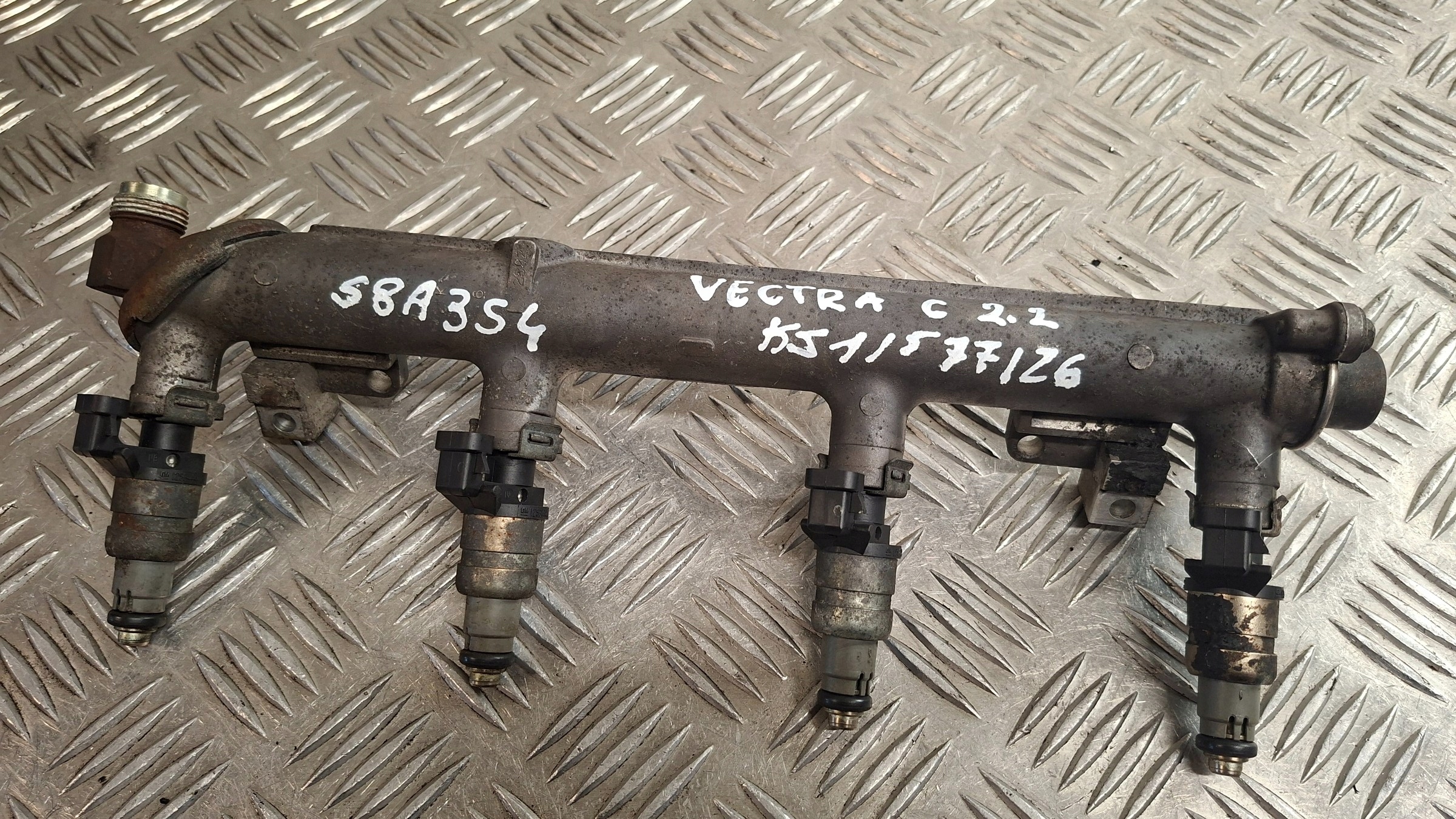 Rampe injection OPEL VECTRA C 2.2