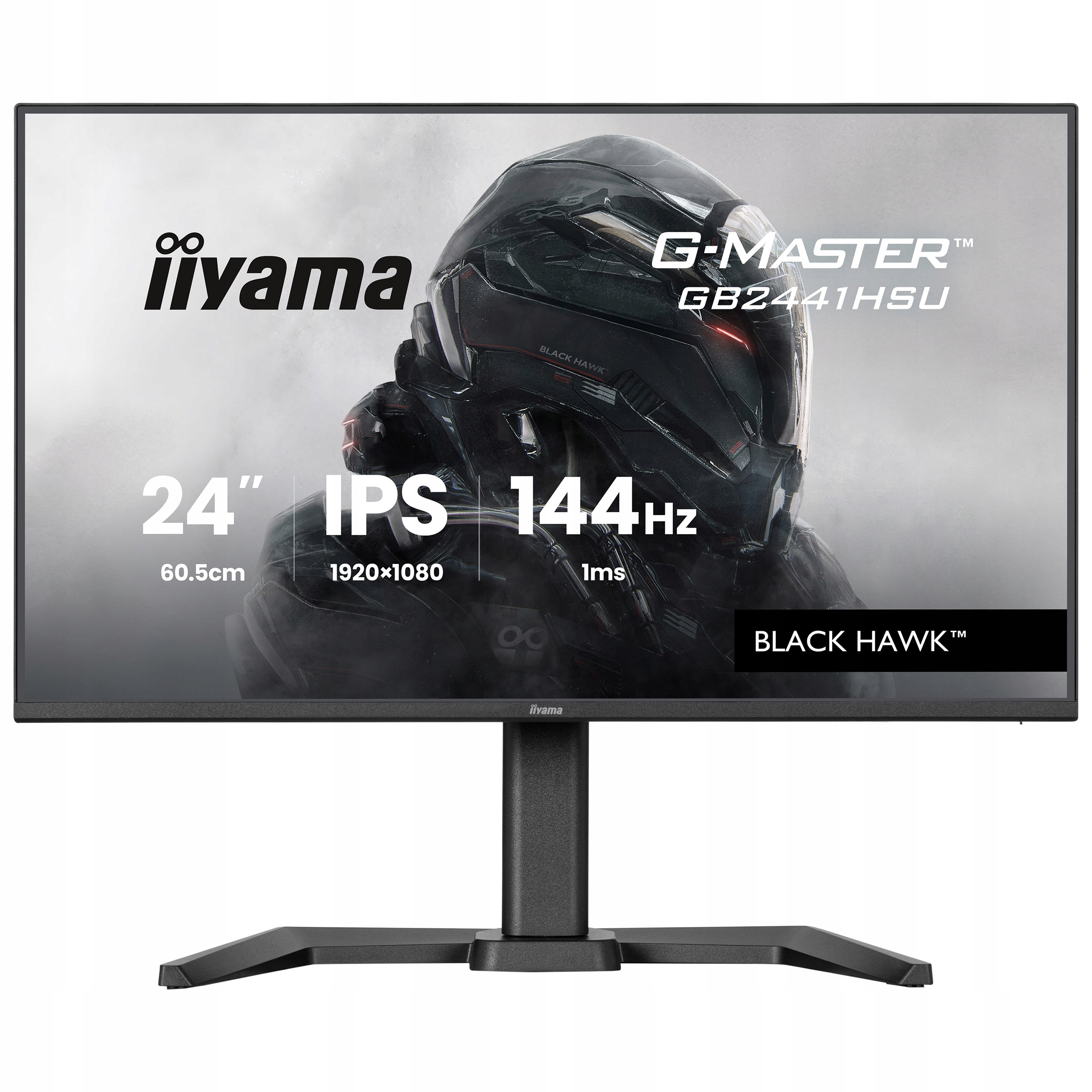 Monitor 24" iiyama G-Master GB2441HSU-B1 Fhd Ips Led 144Hz 1ms Hdmi Dp