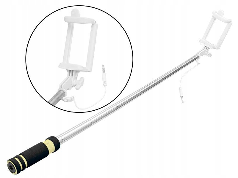 

Uchwyt Do Zdjęć Selfie Stick Kijek Czarny