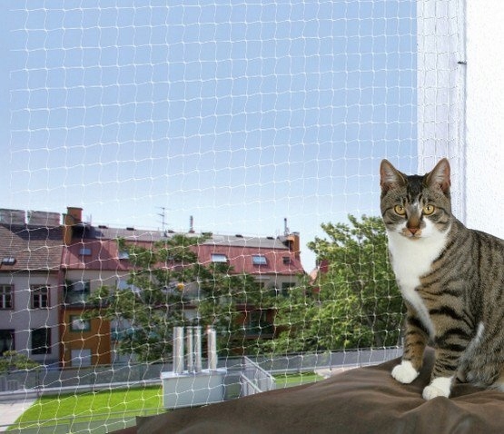 Trixie ochranná síť na okno balkon transparentní 8x3 m