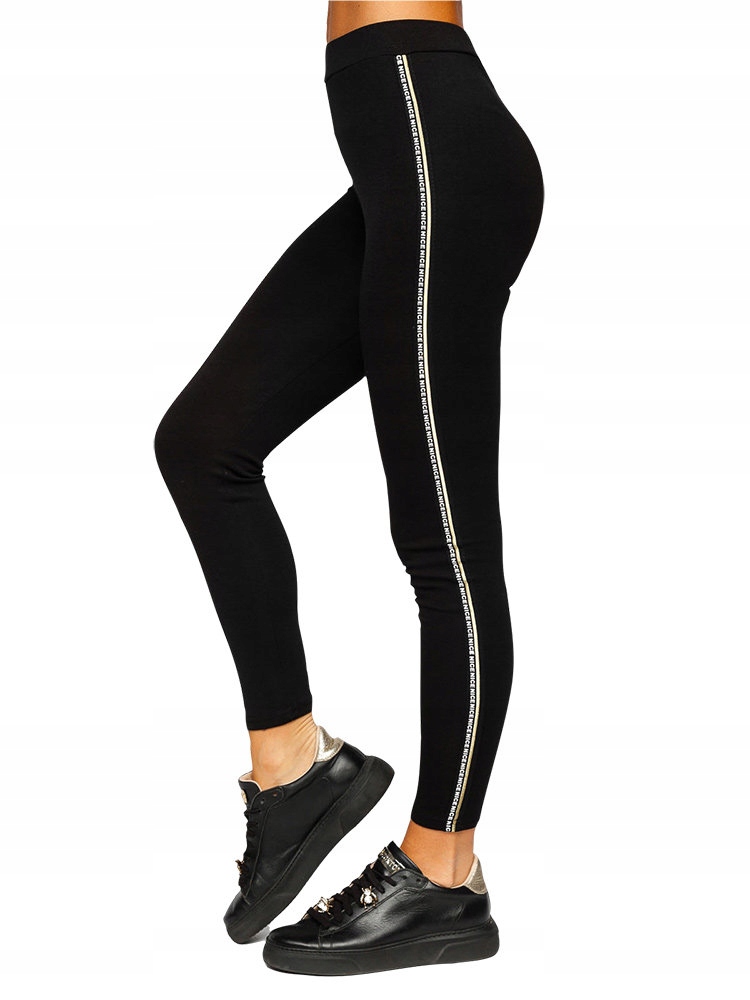 

Legginsy Damskie Klasyczne Czarne W6997 Denley_m